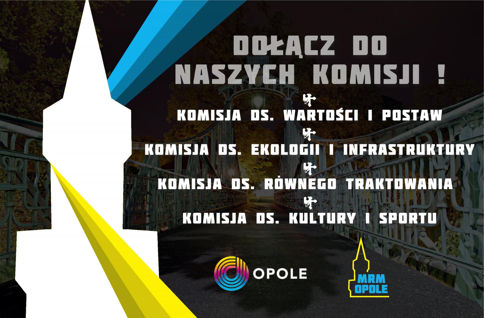 Młodzieżowa Rada Miasta Opola zachęca do działania! baner