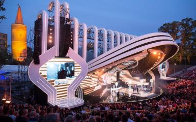 Amfiteatr w czasie festiwalu KFPP